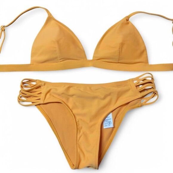 Hollister Yellow Bikini - Picture 3 of 6